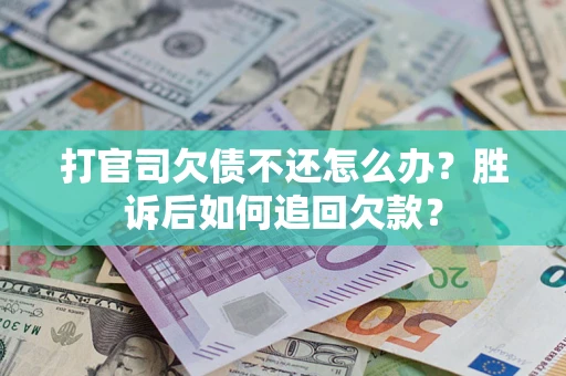 北京打官司欠债不还怎么办？胜诉后如何追回欠款？
