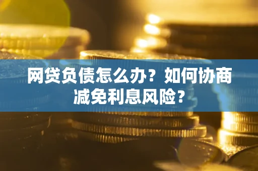 北京网贷负债怎么办？如何协商减免利息风险？