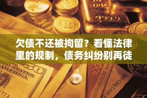 北京欠债不还被拘留？看懂法律里的规制，债务纠纷别再徒劳奔波