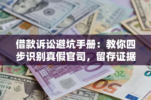 北京借款诉讼避坑手册：教你四步识别真假官司，留存证据不踩雷