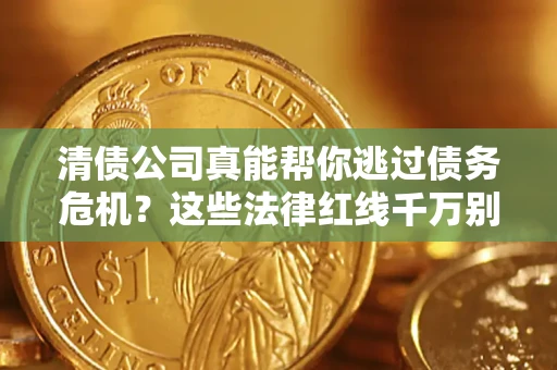 北京清债公司真能帮你逃过债务危机？这些法律红线千万别踩