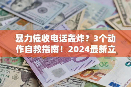 北京暴力催收电话轰炸？3个动作自救指南！2024最新立案标准全解析